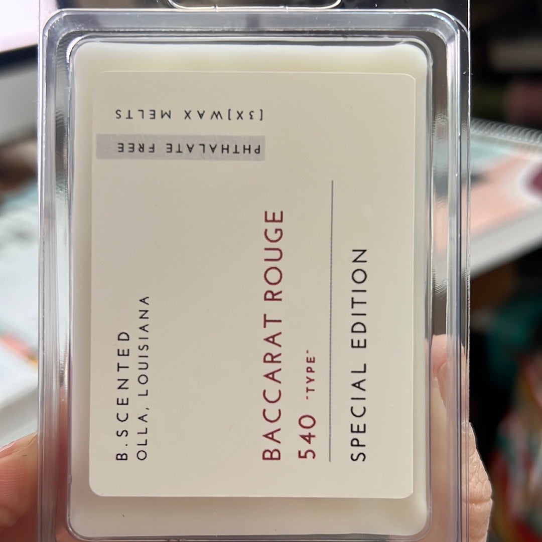 Baccarat Rouge Wax Melts