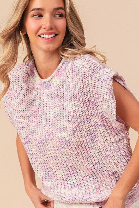 Multi Color Yarn Vest