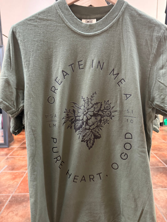 Create In Me A Pure Heart Graphic